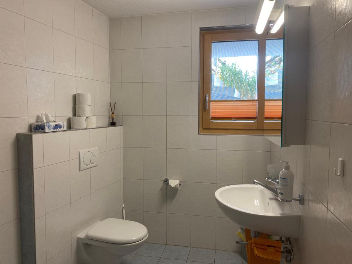 Ferienwohnung In Tschlin Mit Panoramablick Dış mekan fotoğraf
